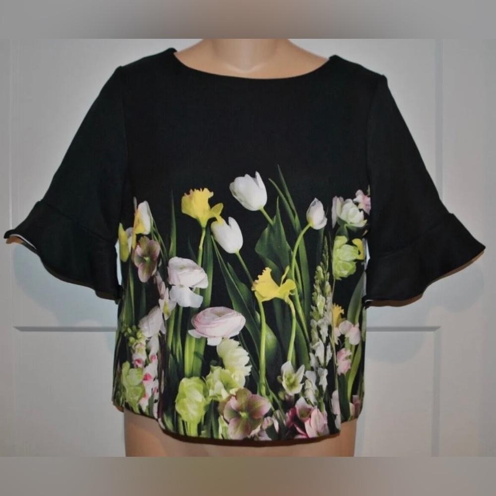 VICTORIA BECKHAM For Target Floral Top XS
